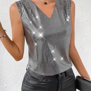 Silver Tank Top